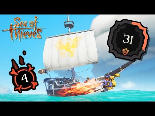 The Solo Hourglass Grind for the SKELETON CURSE | Sea of Thieves