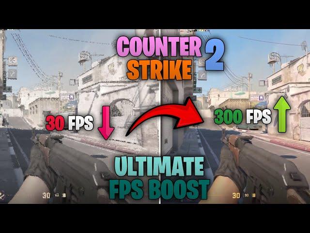 Counter Strike 2 FPS Boost | No Lag, Max FPS