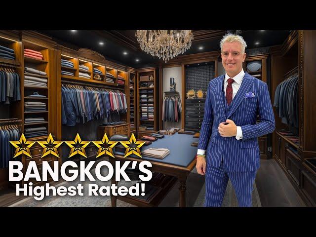 I got a Custom Tailored Suit at Bangkok's HIGHEST RATED Tailor