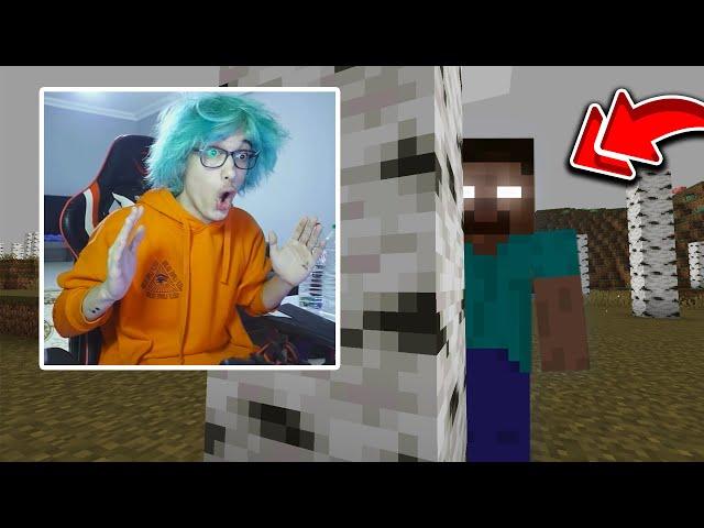 Minecraft'ta Arkadaşımı Herobrine olarak Trolledim