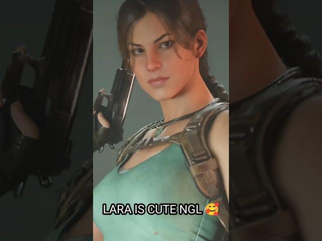 lara croft is cute and soft  #warzone