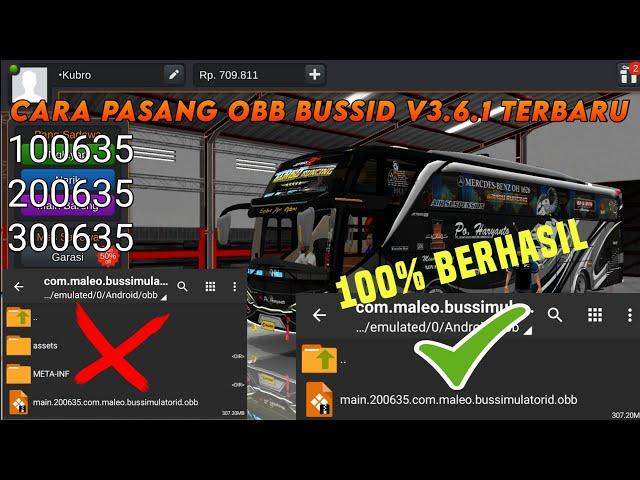 Jadi begini !! Cara pasang obb bussid v3.6.1 terbaru 100% berhasil tonton saja