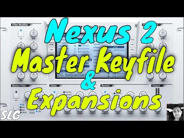 How to load expansions into refx Nexus 2 and Master-Keyfile