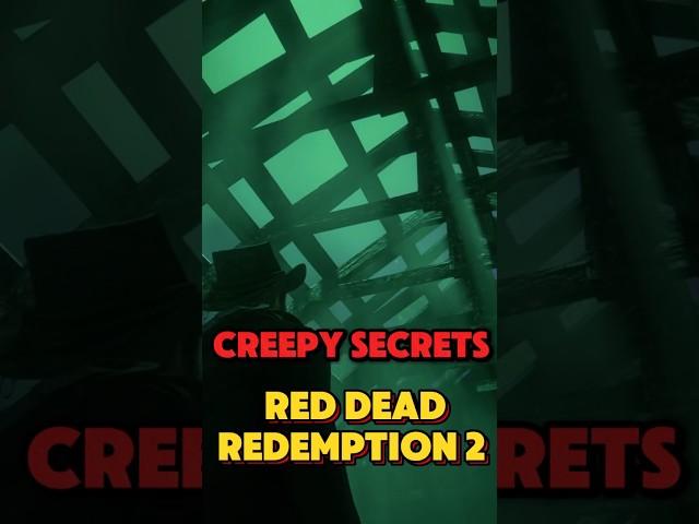 4 creepy Easter eggs in red dead redemption 2 #rdr2 #gaming #shorts