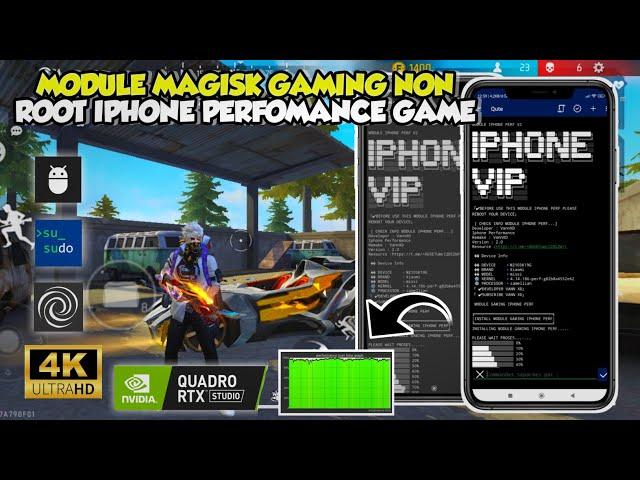 IMPROVE PHONE PERFORMANCEMAGISK GAMING NON ​​ROOT IPHONE MODULEHOW TO INSTALL NON ROOT MODULE
