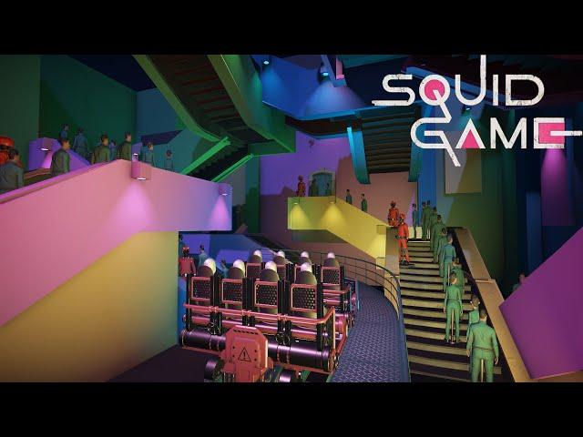 Squid Game: The Ride - Planet Coaster game