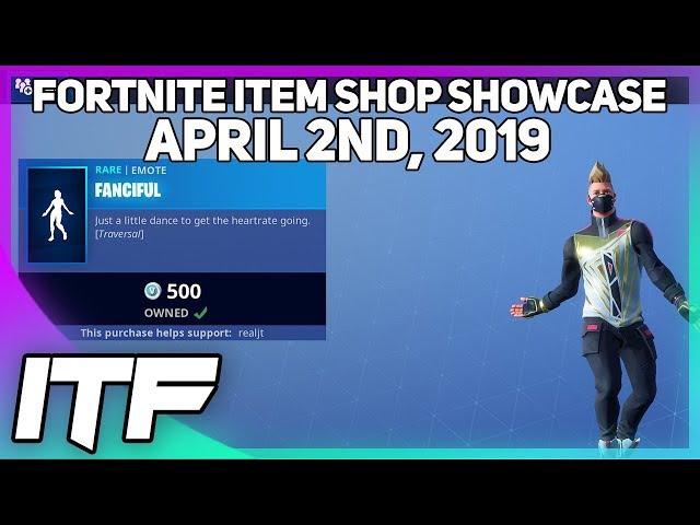 Fortnite Item Shop *NEW* FANCIFUL EMOTE! [April 2nd, 2019] (Fortnite Battle Royale)