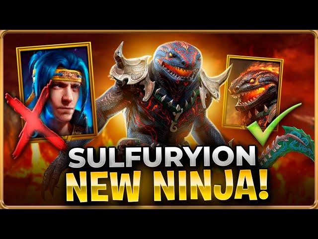 Better Than Ninja!? Sulfuryion Champion Spotlight Raid Shadow Legends [Test Server]