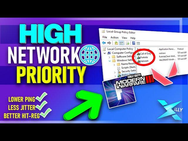 HOW TO SET GAMES TO HIGH PRIORITY FOR INTERNET