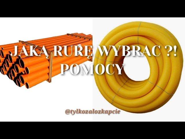 Jaka rurę wybrać do odprowadzenia wody z rynien Pomocy