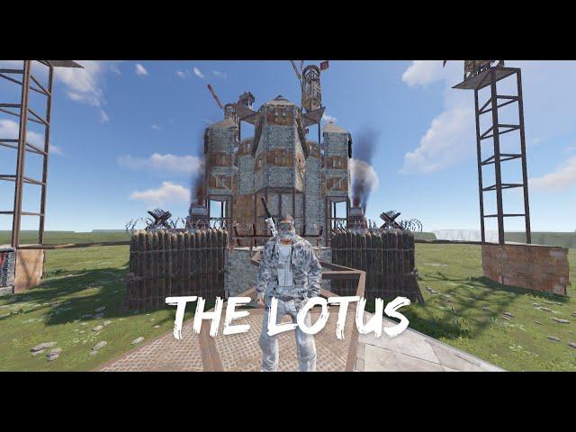 THE LOTUS - ЛУЧШИЙ ДОМ ДЛЯ 4-6 ЧЕЛОВЕК В РАСТ/RUST | ОПЕН-КОР | МУЛЬТИ-ШКАФЫ | ОФФЛАЙН ОНЛАЙН ЗАЩИТА