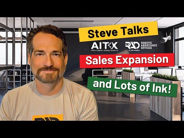 $AITX, the Hot AI Stock, Steve Reinharz Talks Sales Surge - Growth, and 5 Days of Ink! Feb. 1, 2025