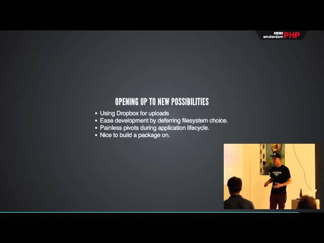 AmsterdamPHP Talk 16-10-2014: Filesystem Abstraction with Flysystem