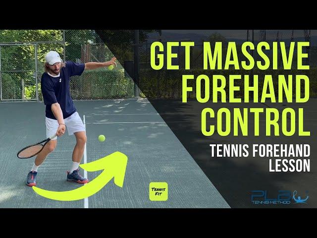 Tennis Forehand: Get Massive Forehand Control I JM Tennis - Pro Tennis Lessons