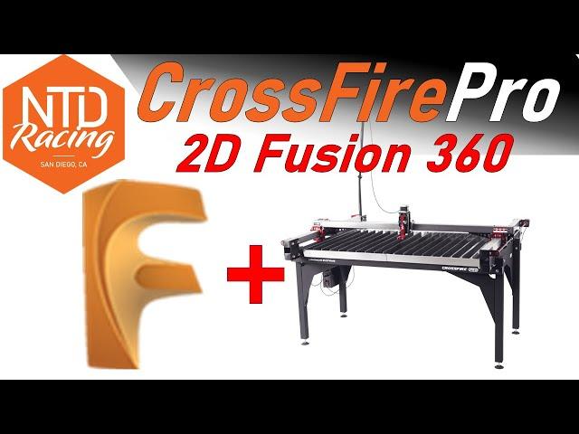 How to make 2D designs in Fusion 360 - Make parts fast and easy with the CrossFire Pro