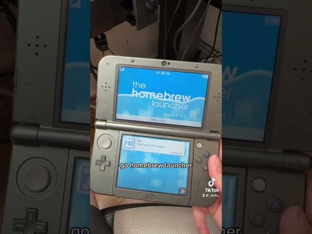 3ds homebrew is so easy