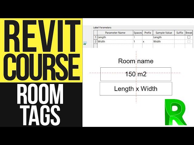 Rooms, Tags & Project Parameters | Advanced Revit Course 04