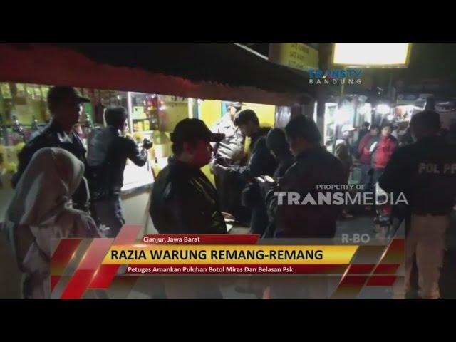 Razia Warung Remang-Remang