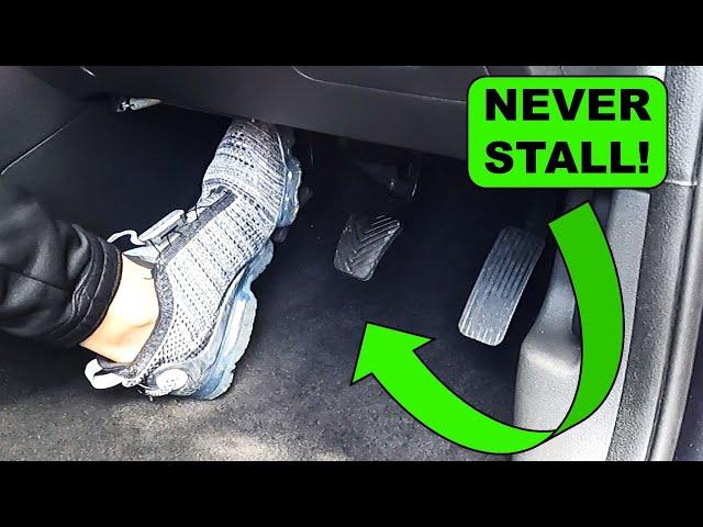 How To Bring Up The Clutch Pedal So You Never Stall