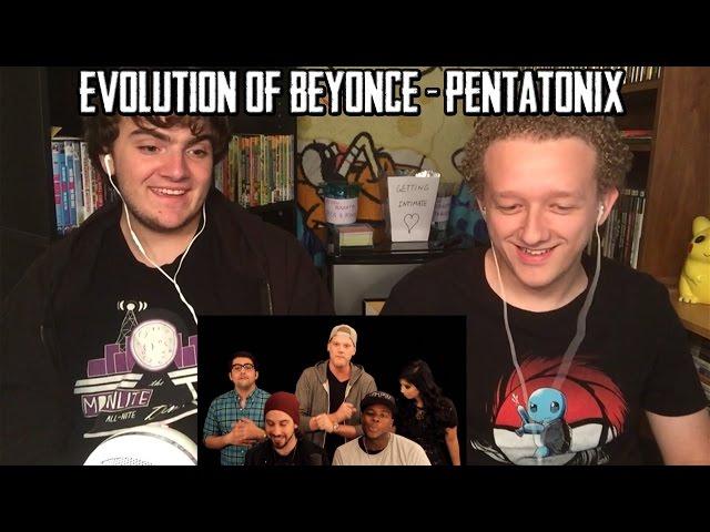 Evolution of Beyoncé - Pentatonix | REACTION (ft. Alec Helm)