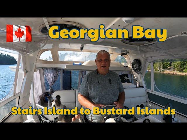 Exploring The Beautiful Georgian Bay: From Stairs Island To Bustard Islands ️ S02E67 Day 40 