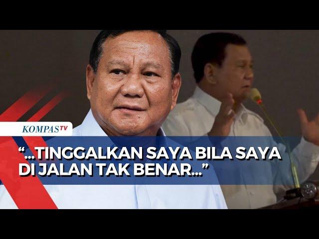 Prabowo Subianto Beri Pesan ke DPR Terpilih Fraksi Gerindra