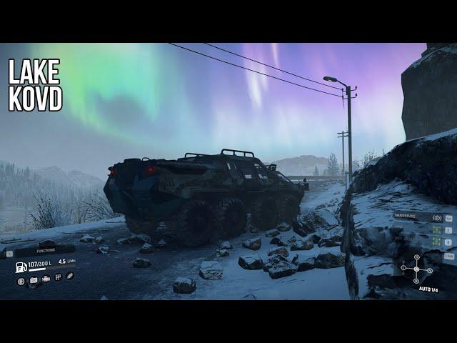 SnowRunner | Lake Kovd : All Upgrades locations, Trucks location & Exploration