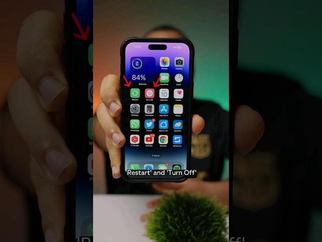 iPhone Turn Off & Restart Buttons