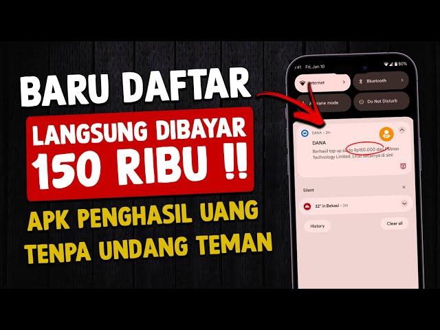 APLIKASI PENGHASIL UANG 2025 - CARA MENGHASILKAN UANG DARI INTERNET - APK PENGHASIL DANA 2025