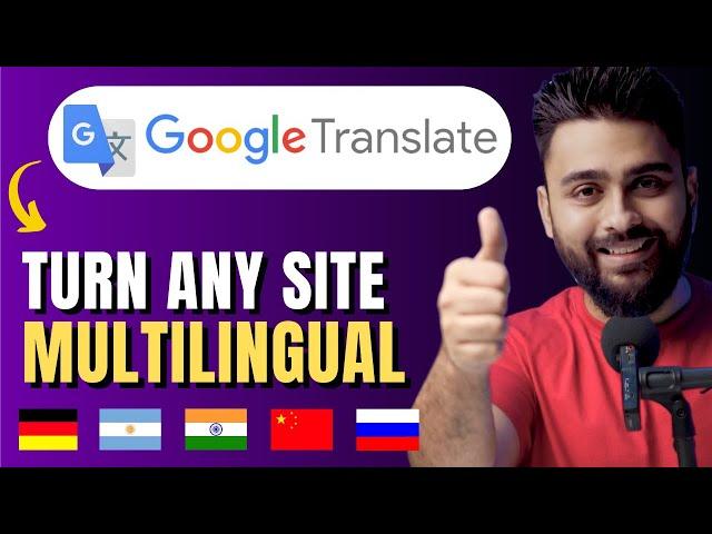 2024 -  Create a FREE Multilingual Website with GTranslate