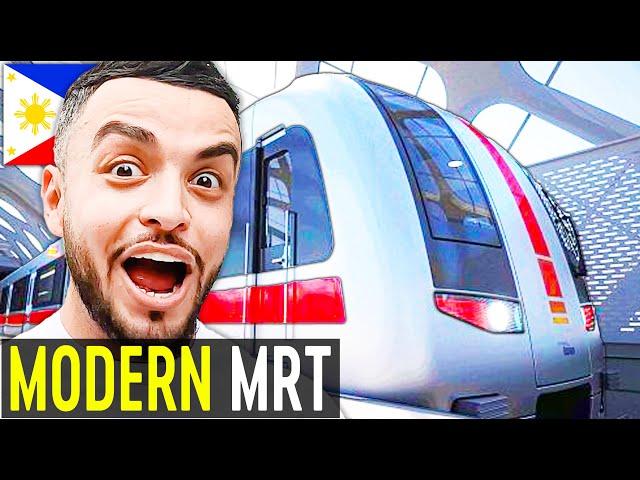 I Spent 1 Day on Philippines New Metro Rail (It was FREE!) 