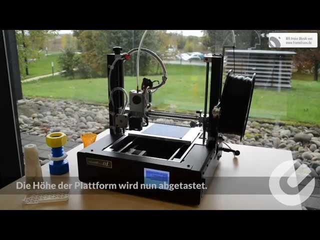 Video-Tutorial: COS - inno3D M1/D1 - Platform Calibrate