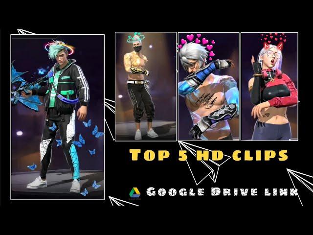 Top 5 Clips FreeFire For Editing  || FF Clips For Edit || Free To Use FF Clips️|| @EXEDITS000