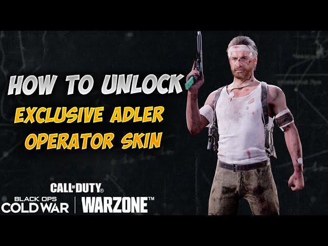 FASTEST WAY to complete the HUNT FOR ADLER EVENT to unlock EXLUSIVE ADLER SKIN!