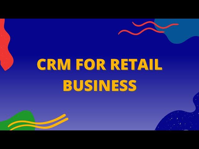 Crm for Small Retail Business| SME Business Support