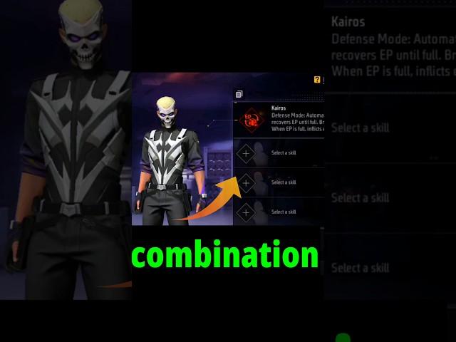 KAIROS CHARACTER BEST CHARACTER COMBINATION| #gyangaming #tondegamer #helpinggamer