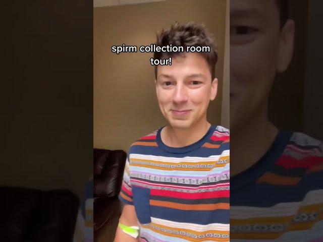 Sperm Donation ROOM TOUR  #shorts