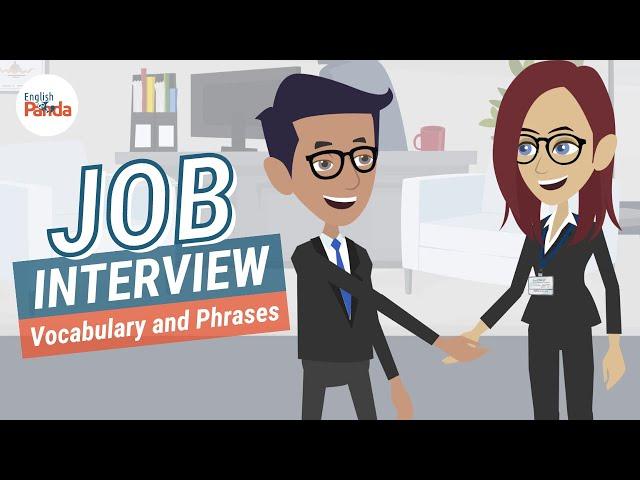 Job Interview Vocabulary and Phrases in English Conversation | Business English Lesson