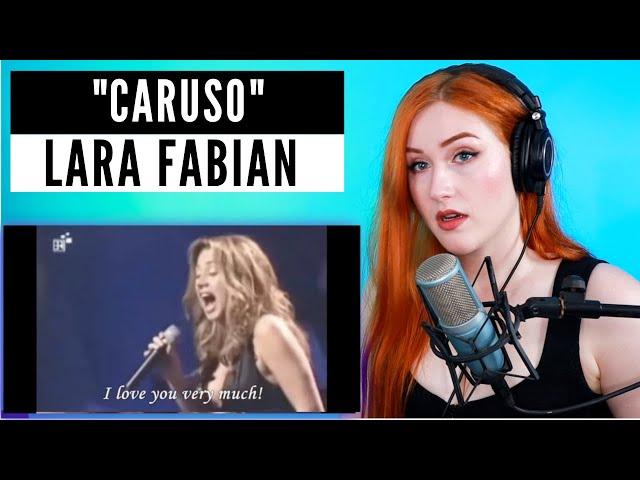 yeah... so I stopped breathing | Lara Fabian "Caruso" Reaction/Analysis