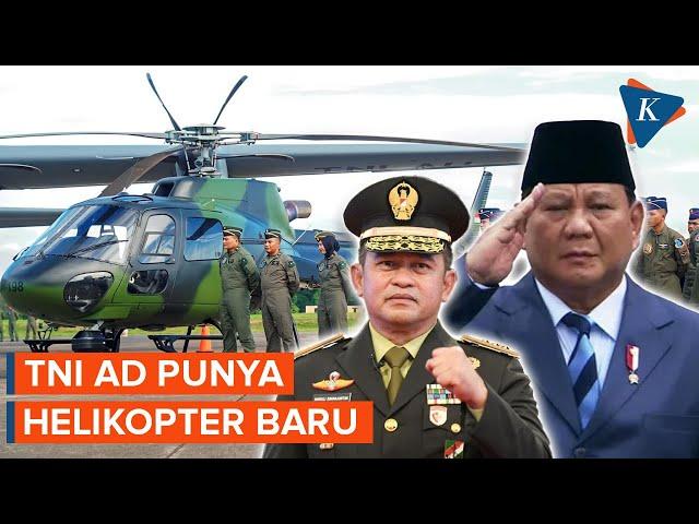 TNI AD Diperkuat 4 Unit Helikopter AS 550 Fennec dari Kemhan