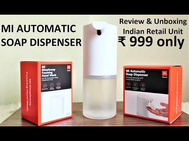 Mi Automatic Soap Dispenser First Look - Full Review and Unboxing - Exclusive Indian Retail Unit !!