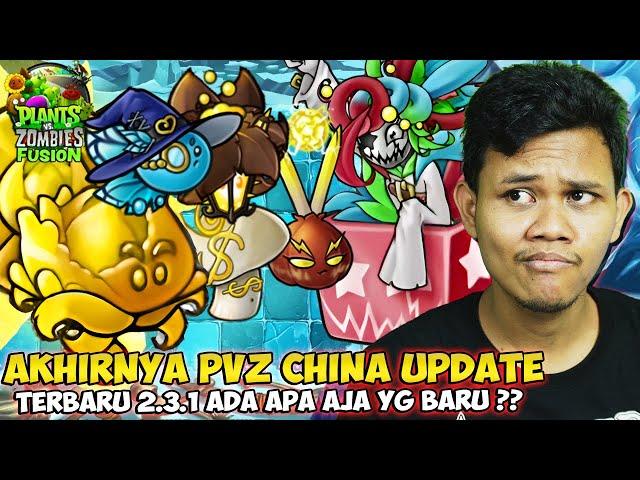 AKHIRNYA PVZFUSION CHINA UPDATE TERBARU ?? KIRA KIRA ADA TANAMAN RAHASIA APA NI & APA SAJA YG BARU ?