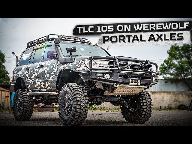 TLC 105 on WEREWOLF Portal Axles