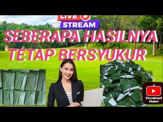 Mendo Eco . sedang live sekarang!seberapa  hasilnya tetap  bersyukur