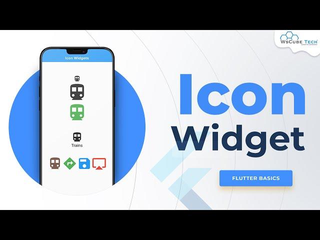 Flutter Icon Widgets - Explained | Widget Tutorial