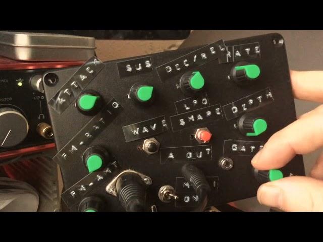 DIY Arduino FM/Wavetable Synth demo