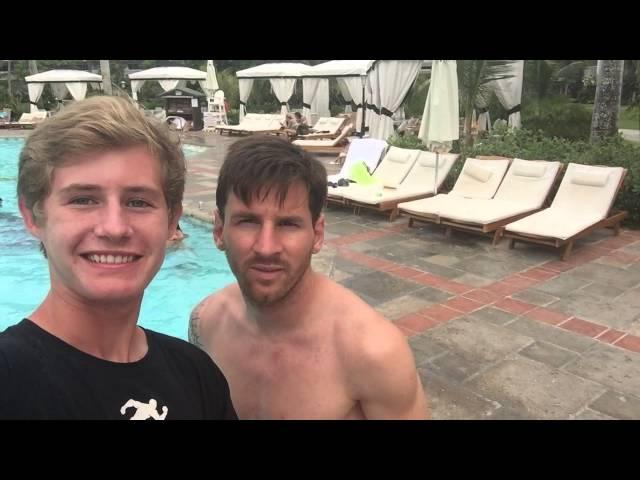 MEETING MESSI!!!!!