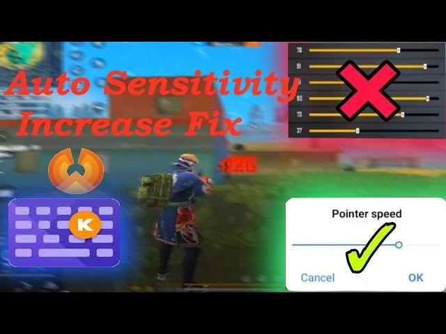 Auto Sensitivity Increase Fix FreeFire Phoenix OS ROG