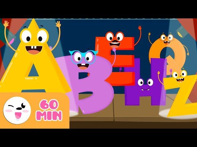 Learn the letters A to Z | THE ALPHABET | Compilation - Phonics For Kids