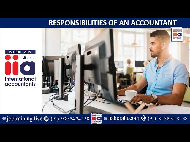   Responsibilities of an Accountant | ️ Accountant Job Description (Detailed In English)